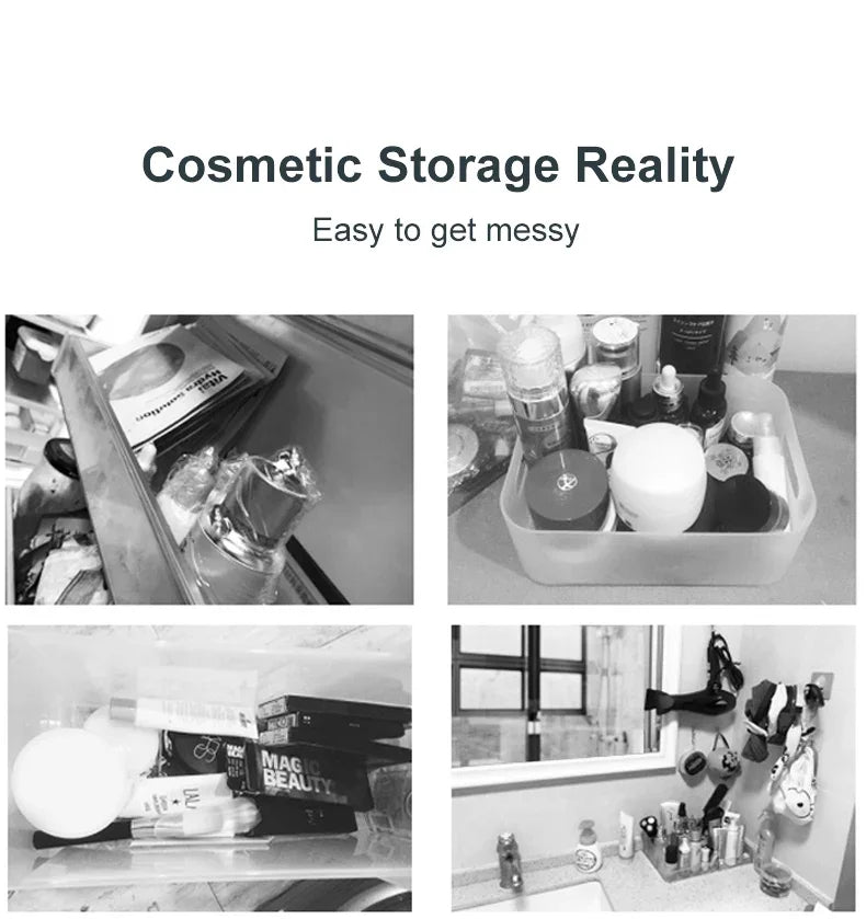 4L Mini Skincare Fridge with LED Mirror